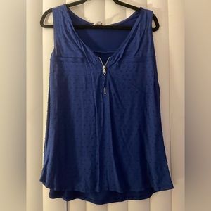 Candies royal blue tank top. Size XXL
